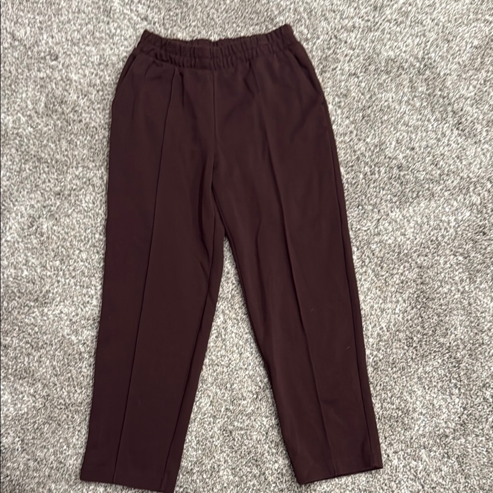 a new day Merlot Dress Pants Straight Leg